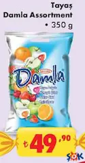 TAYAŞ DAMLA ASSORTMENT ŞEKER 350 G - BAYRAM ŞEKERİ/ÇİKOLATASI